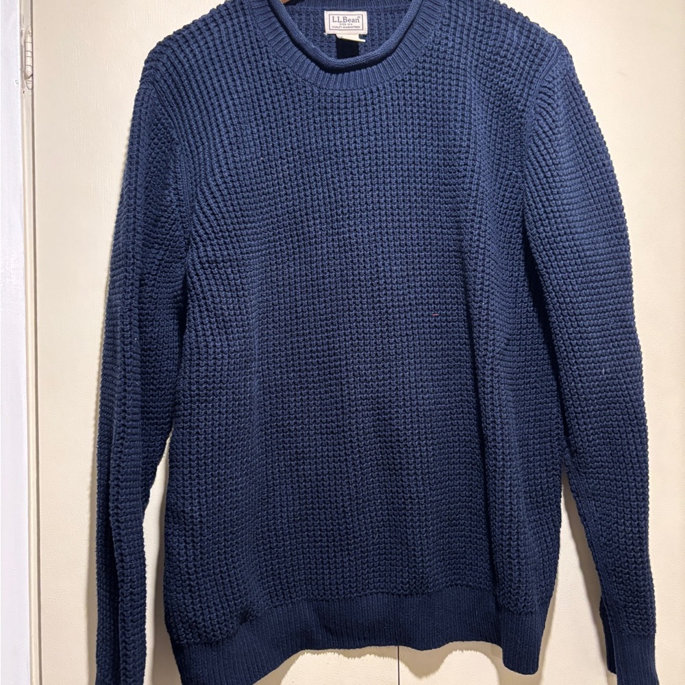 L.L. Bean Navy Blue Men's Sweater